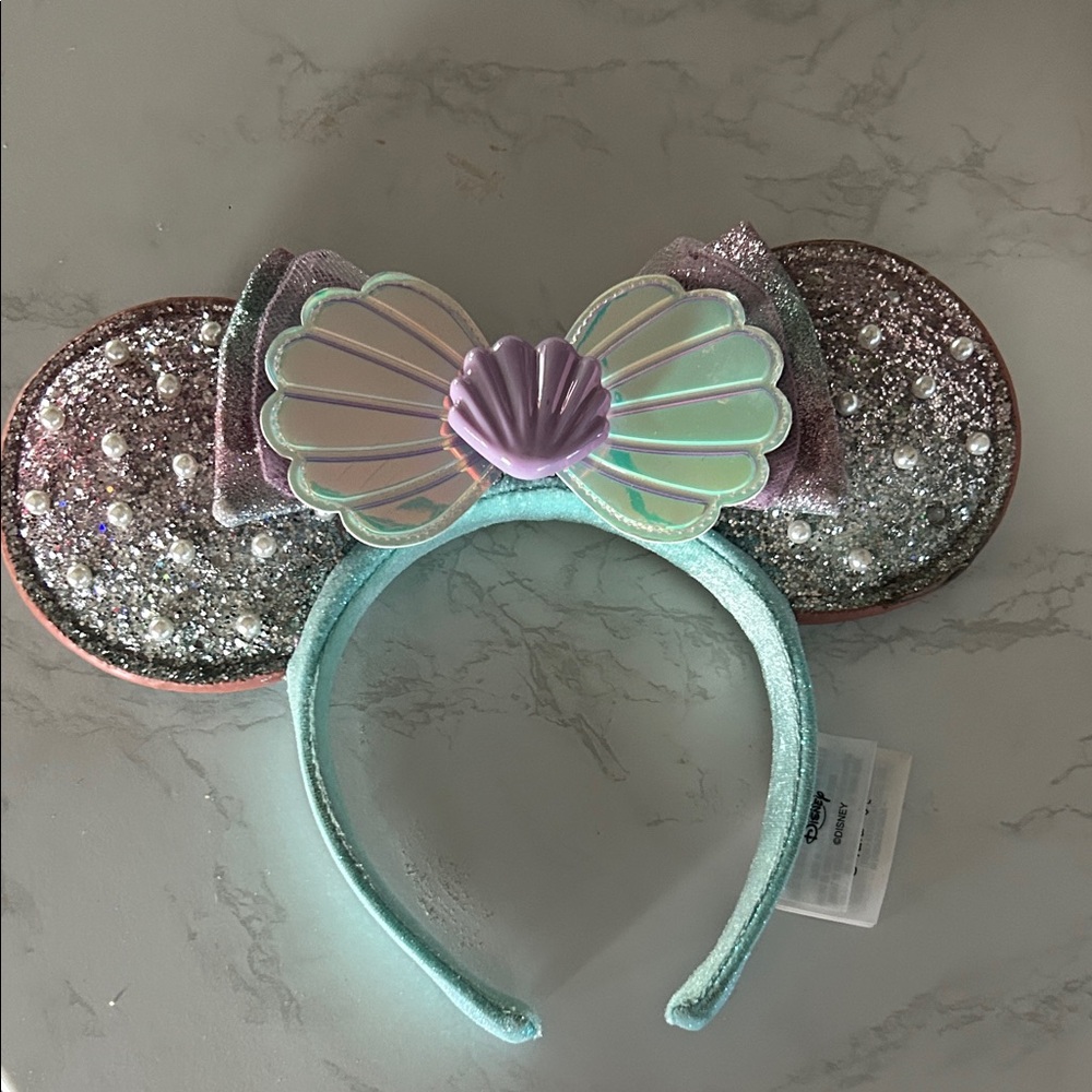 Sparkly Disney Little Mermaid Ears Headband